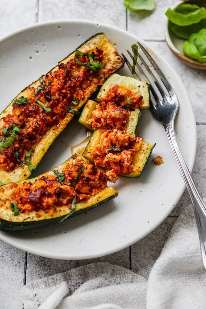 Tofu Zucchini Boats: Stuffed Vegetables That Make Plant Protein Exciting 6 creative Serving Suggestions to Elevate Your Dish