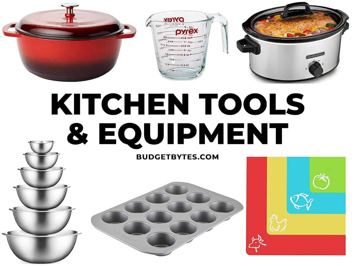 Kitchen Equipment ‍required for Cooking